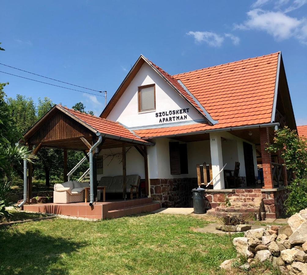 Szoloskert Studio Apartman Ábrahámhegy Εξωτερικό φωτογραφία